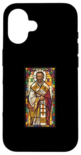Gregory of Nyssa Buntglas Hülle für iPhone 16 Gregory of Nyssa Buntglas Hülle für iPhone 16 von Gregory Of Nyssa Christian Catholic Designs