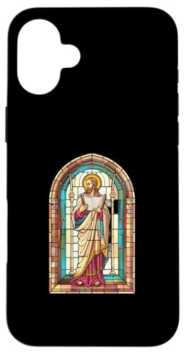 Gregory of Nyssa Buntglas-Kirchenfenster Hülle für iPhone 16 Plus Gregory of Nyssa Buntglas-Kirchenfenster Hülle für iPhone 16 Plus von Gregory Of Nyssa Christian Catholic Designs