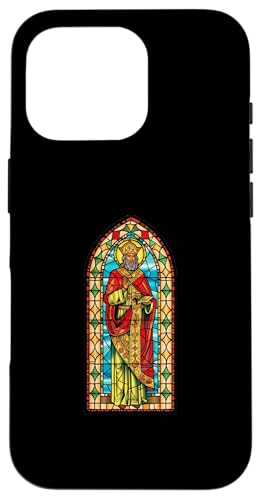 Gregory of Nyssa Buntglas-Kirchenfenster Hülle für iPhone 16 Pro Gregory of Nyssa Buntglas-Kirchenfenster Hülle für iPhone 16 Pro von Gregory Of Nyssa Christian Catholic Designs