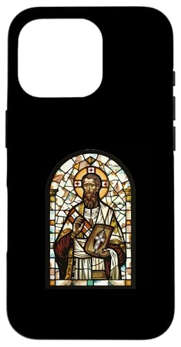 Gregory of Nyssa Buntglas-Kirchenfenster Hülle für iPhone 16 Pro Gregory of Nyssa Buntglas-Kirchenfenster Hülle für iPhone 16 Pro von Gregory Of Nyssa Christian Catholic Designs