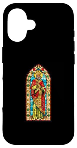 Gregory of Nyssa Buntglas-Kirchenfenster Hülle für iPhone 16 Gregory of Nyssa Buntglas-Kirchenfenster Hülle für iPhone 16 von Gregory Of Nyssa Christian Catholic Designs