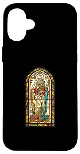 Gregory of Nyssa Buntglasfenster Hülle für iPhone 16 Plus Gregory of Nyssa Buntglasfenster Hülle für iPhone 16 Plus von Gregory Of Nyssa Christian Catholic Designs