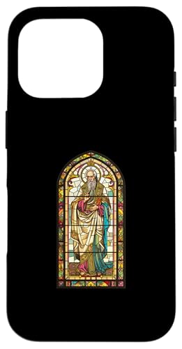 Gregory of Nyssa Buntglasfenster Hülle für iPhone 16 Pro Gregory of Nyssa Buntglasfenster Hülle für iPhone 16 Pro von Gregory Of Nyssa Christian Catholic Designs