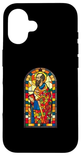 Gregory of Nyssa Buntglasfenster Hülle für iPhone 16 Gregory of Nyssa Buntglasfenster Hülle für iPhone 16 von Gregory Of Nyssa Christian Catholic Designs