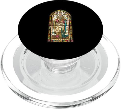 Gregory of Nyssa Buntglasfenster PopSockets PopGrip für MagSafe Gregory of Nyssa Buntglasfenster PopSockets PopGrip für MagSafe von Gregory Of Nyssa Christian Catholic Designs