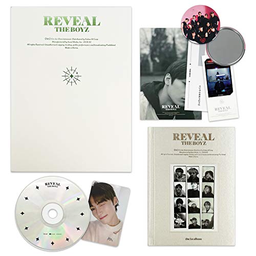 Grehge bum - Reveal [ BOY ver. ] CD + Booklet + Post Card + Photo Cards + Fortune Card + FREE GIFT / K-pop Sealed von Grehge