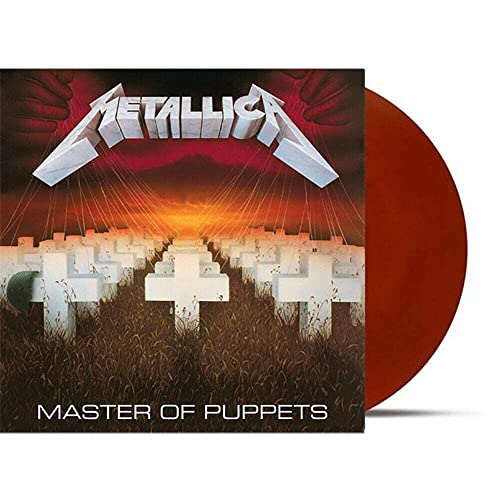 Master Of Puppets - Exclusive Limited Edition Battery Brick Red Colored Vinyl LP von Blackened Recordings