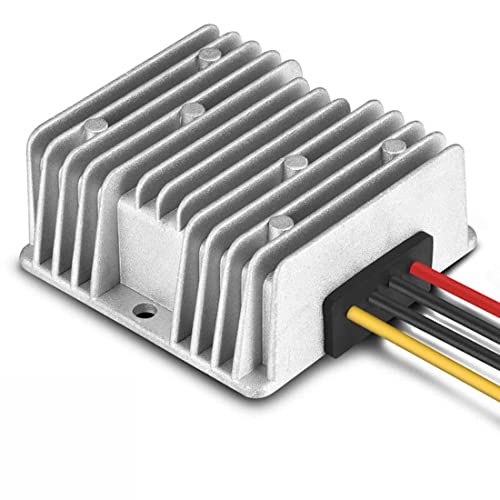 Greluma 1 Stück DC 8V-40V auf 12V 5A 60W Automatischer Step-Up-Down-Spannungsregler-Konverter, IP68 wasserdichter DC-DC 12V-Spannungsstabilisator für Lüftermotor Greluma 1 Stück DC 8V-40V auf 12V 5A 60W Automatischer Step-Up-Down-Spannungsregler-Konverter, IP68 wasserdichter DC-DC 12V-Spannungsstabilisator für Lüftermotor von Greluma