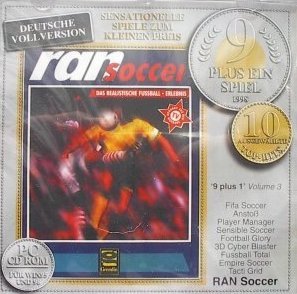 CD-Rom "ran Soccer" - deutsche Vollversion - Serie "9 plus ein Spiel" Vol. 3 von Gremlin Interactive Ltd.