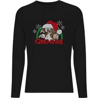 Another Reason To Hate Christmas Unisex Long Sleeve T-Shirt - Black - L von Gremlins