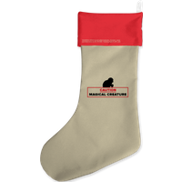 Caution Magical Creature Christmas Stocking von Gremlins