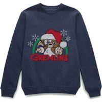 Gremlins Another Reason To Hate Weihnachtspullover – Navy - XL von Gremlins