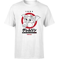 Gremlins Gizmo Japanese Men's T-Shirt - White - M von Gremlins