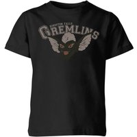 Gremlins Kingston Falls Sport Kids' T-Shirt - Black - 5-6 Jahre von Gremlins
