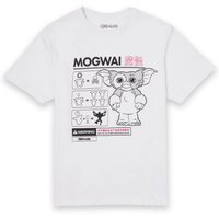 Gremlins Mogwai Instructional Men's T-Shirt - White - M von Gremlins