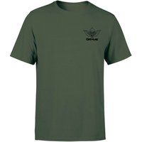 Gremlins Stripe Pocket Men's T-Shirt - Forest Green - M von Gremlins