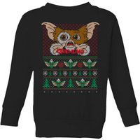 Gremlins Ugly Knit Kinder Weihnachtspullover – Schwarz - 11-12 Jahre von Gremlins