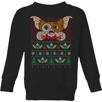 Gremlins Ugly Knit Kinder Weihnachtspullover – Schwarz - 3-4 Jahre von Gremlins