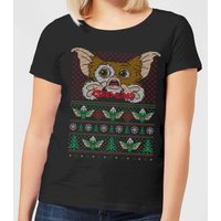Gremlins Ugly Knit Women's Christmas T-Shirt - Black - S von Gremlins