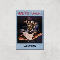 Gremlins We're Back Poster Giclee Art Print - A4 - Print Only von Gremlins