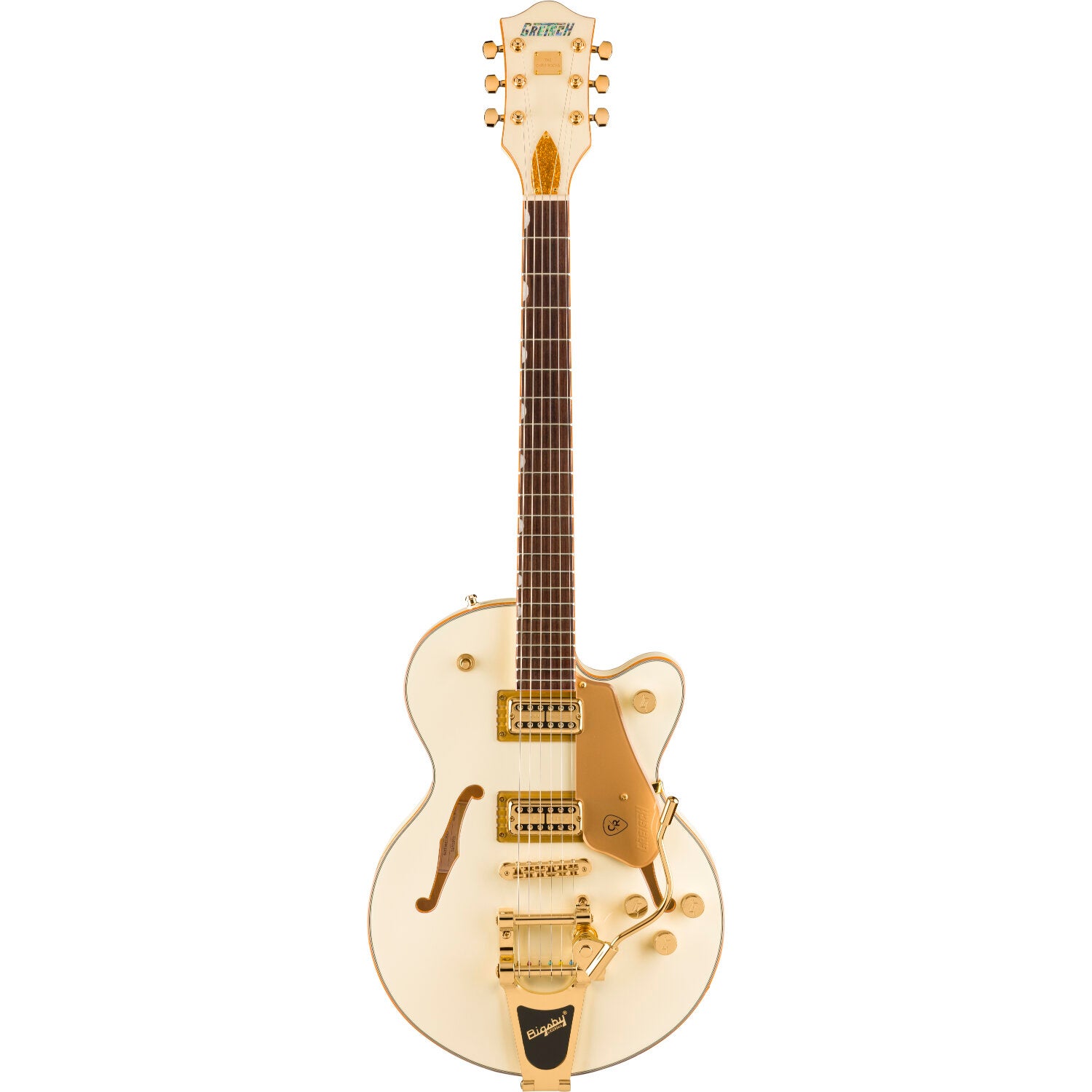 Gretsch Electromatic Chris Rocha Broadkaster Jr Vintage White Semi-Acoustic Guitar Gretsch Electromatic Chris Rocha Broadkaster Jr Vintage White Semi-Acoustic Guitar von Gretsch
