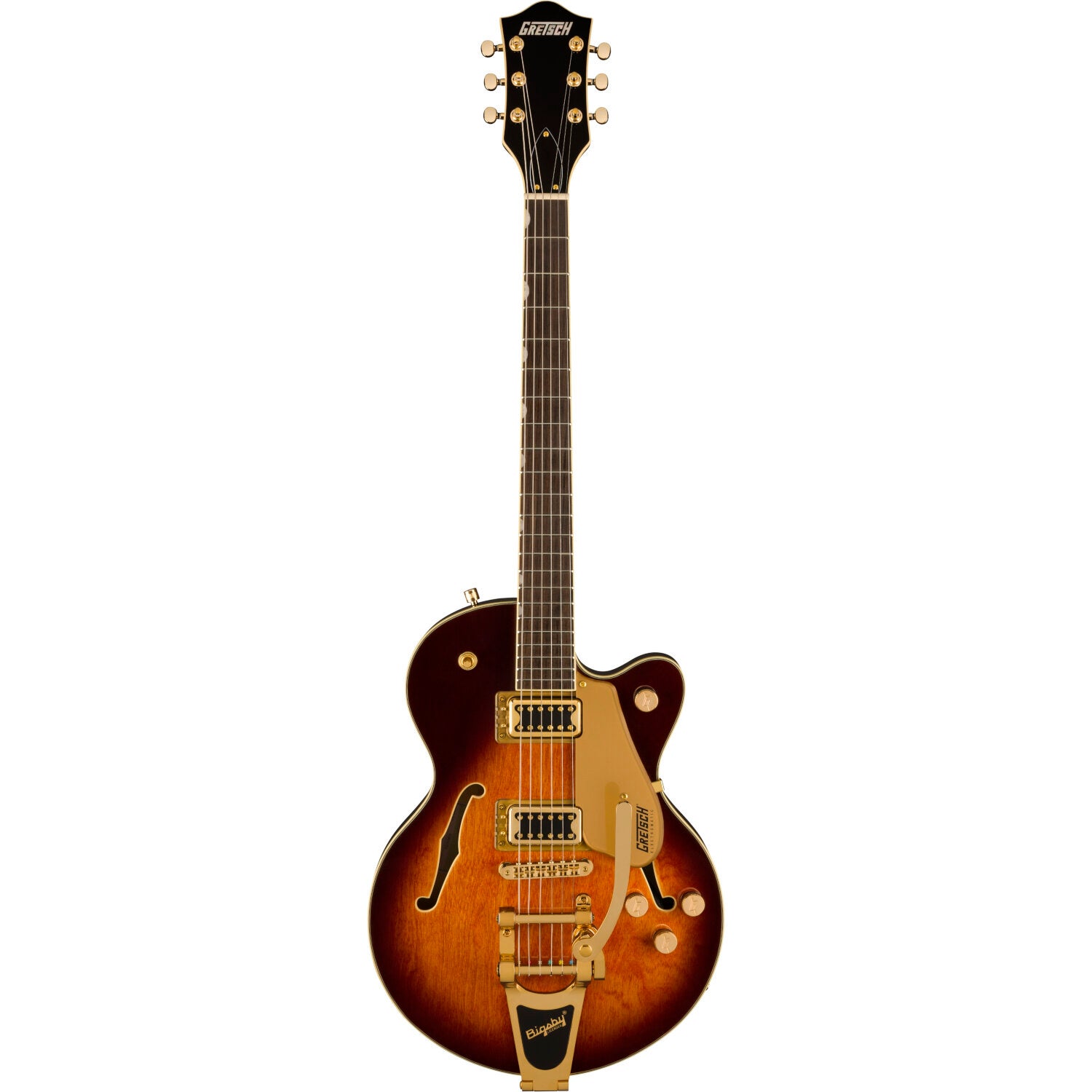 Gretsch G5655TG Electromatic Center Block Jr. Single-Cut Single Barrel Burst IL Semi-Acoustic Guitar Gretsch G5655TG Electromatic Center Block Jr. Single-Cut Single Barrel Burst IL Semi-Acoustic Guitar von Gretsch