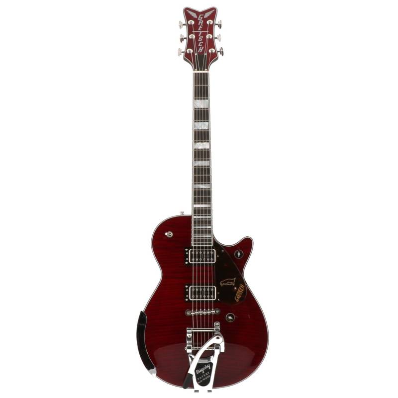 Gretsch G6134TFM-NH Nigel Hendroff Signature Penguin Dark Cherry Electric Guitar with Case von Gretsch