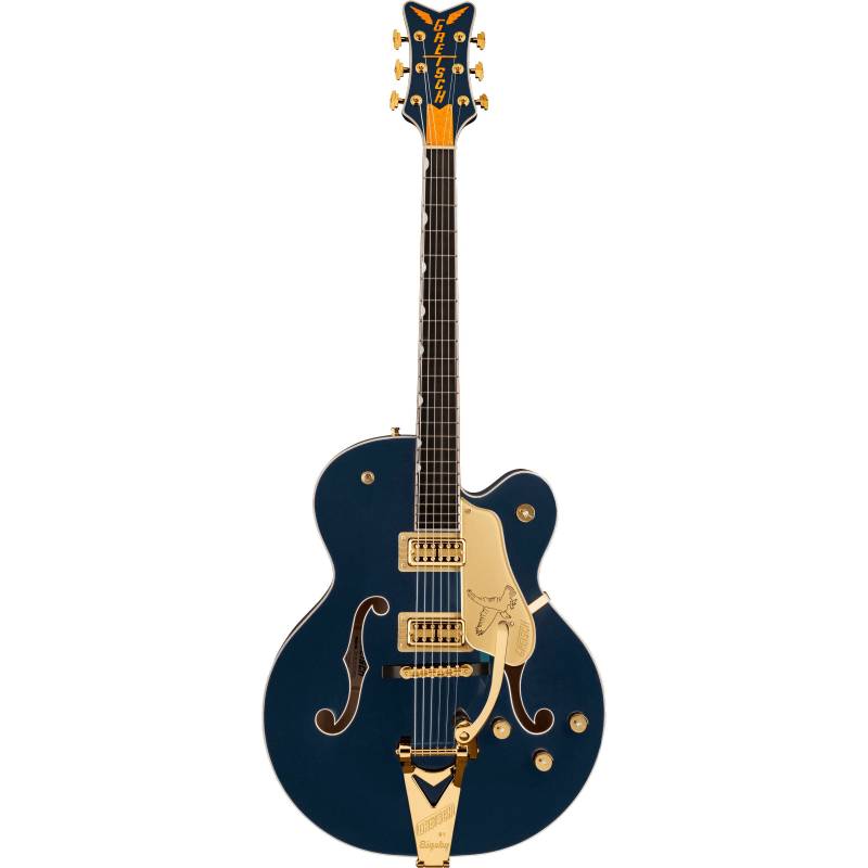Gretsch G6136TG Players Edition Falcon Midnight Sapphire Semi-Acoustic Guitar with Case von Gretsch