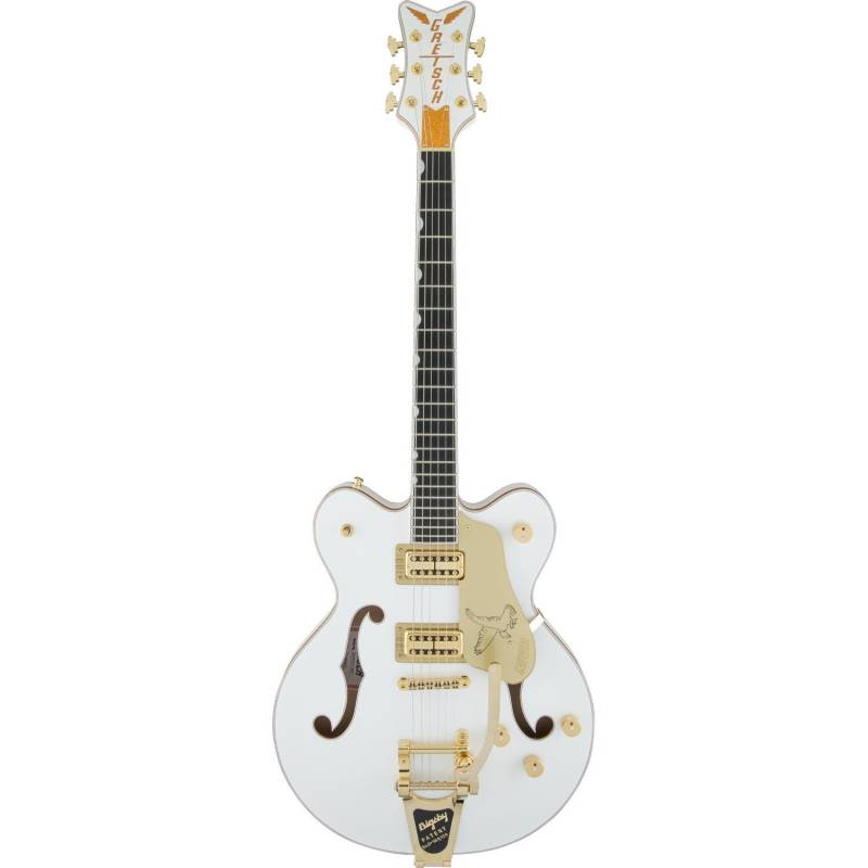 Gretsch G6636T Players Edition Falcon Center Block Double-Cut White Semi-Acoustic Guitar with Case von Gretsch
