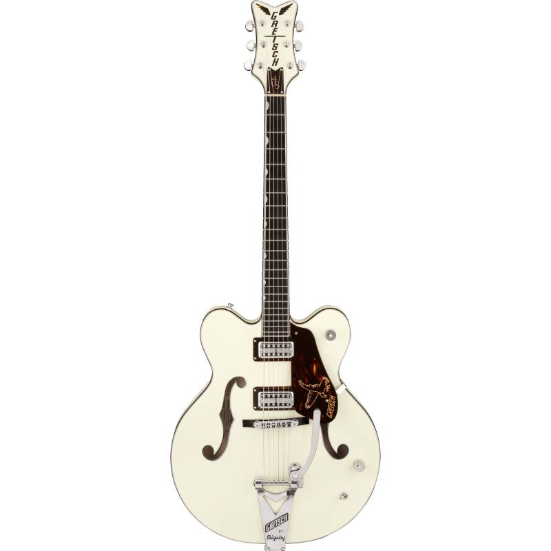 Gretsch G6636T-RF Richard Fortus Signature Falcon Vintage White Semi-Acoustic Guitar with Case von Gretsch