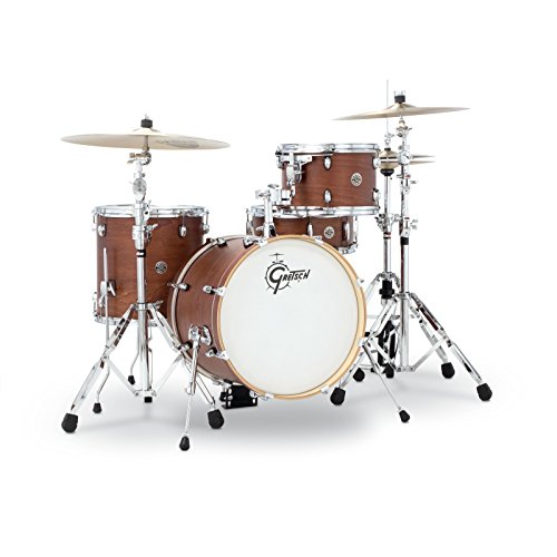 Gretsch Schlagzeug-Set, CT1J484SWG, 2014, Catalina Club, Jazz, 4-teiliges Trommel-Set, Satin-Wallnussglasur von Gretsch