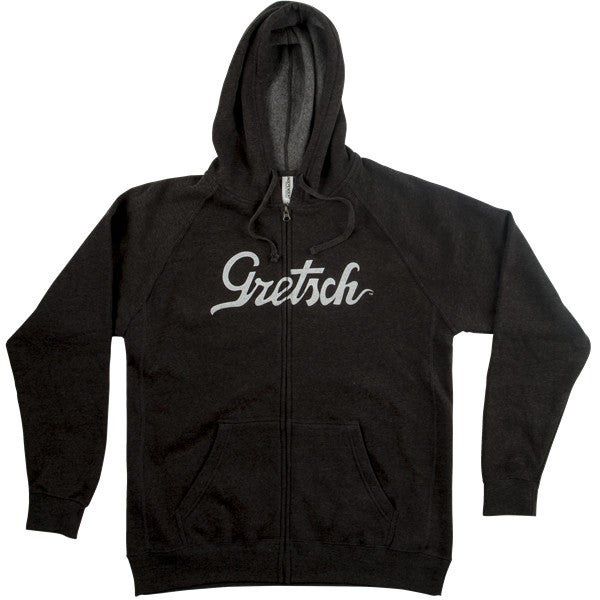 Gretsch Script Logo Hoodie Grey size S von Gretsch