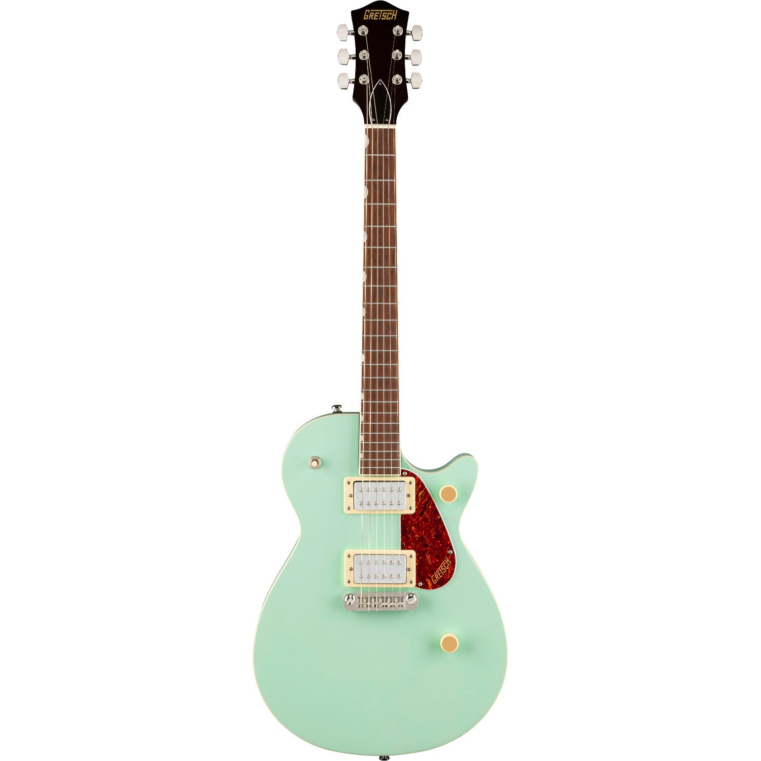 Gretsch Streamliner Jet Club Single-Cut Wraparound Mint Metallic Electric Guitar Gretsch Streamliner Jet Club Single-Cut Wraparound Mint Metallic Electric Guitar von Gretsch