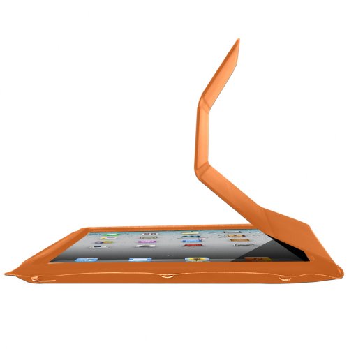 APPROX Schutzhülle für iPad 2 (Polyurethan, Schlaffunktion) Orange von Griffin