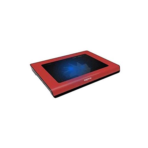 Approx APPNBC06R - Base refrigeradora para portátiles y Netbooks, color rojo von Griffin