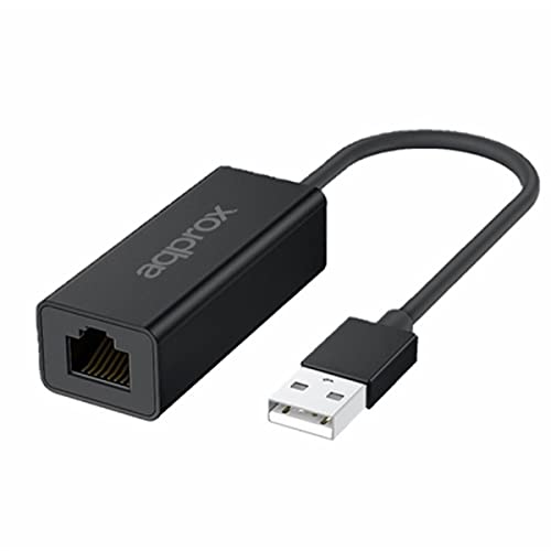 Approx Adapter USB-A 3.0 auf RJ-45, schnelle Übertragung bis zu 2,5 Gbit/s, 17 cm Kabel Approx Adapter USB-A 3.0 auf RJ-45, schnelle Übertragung bis zu 2,5 Gbit/s, 17 cm Kabel von Griffin