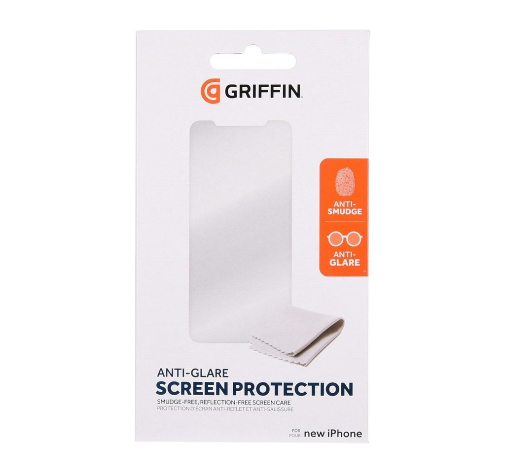 Griffin Schutzfolie Displayschutzfolie für Apple iPhone X von Griffin