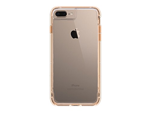Griffin Survivor Clear Case Schutzhülle für Apple iPhone 7+/7+ Dual/6s+/6+ - Gold/Transparent von Griffin