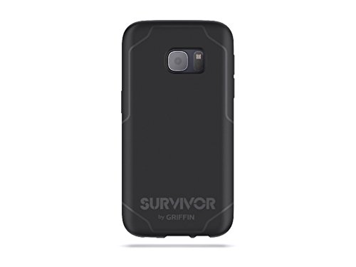 Griffin Survivor Journey Schutzhülle Case für Samsung Galaxy S7 - Schwarz/Anthrazit von Griffin