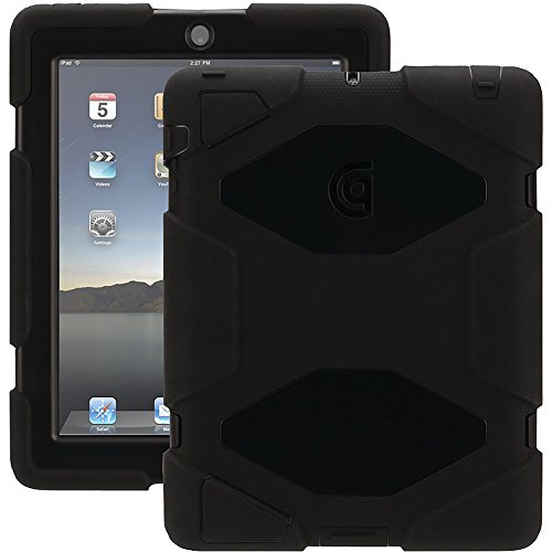 Griffin Technology GB35108-2 Rugged Case - Survivor - Apple iPad 2 + 3 + 4 -schwarz von Griffin