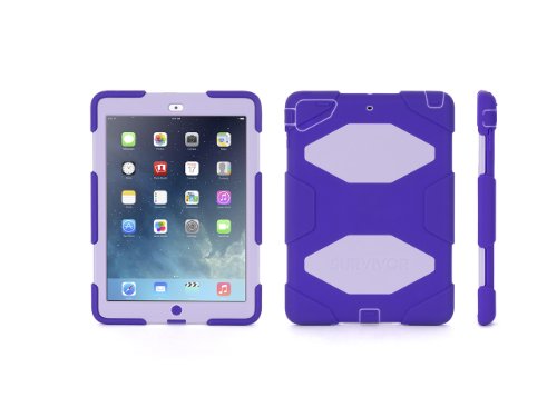 Griffin gb36406 Klappetui Violett Für Tablet – Schutzhüllen für Tablet (Tasche, Apple, iPad Air, Lila) von Griffin