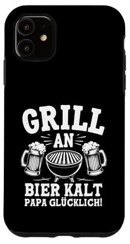 Grill Bier Papa Vatertag Familie Papa Grillen Für Männer Hülle für iPhone 11 Grill Bier Papa Vatertag Familie Papa Grillen Für Männer Hülle für iPhone 11 von Grill Bier Papa Vatertag Geschenkidee Familie