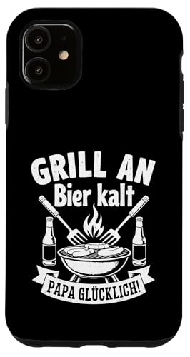 Grill Bier Papa Vatertag Familie Papa Grillen Für Männer Hülle für iPhone 11 Grill Bier Papa Vatertag Familie Papa Grillen Für Männer Hülle für iPhone 11 von Grill Bier Papa Vatertag Geschenkidee Familie