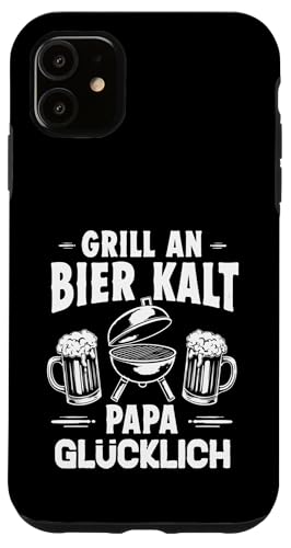 Grill Bier Papa Vatertag Familie Papa Grillen Für Männer Hülle für iPhone 11 Grill Bier Papa Vatertag Familie Papa Grillen Für Männer Hülle für iPhone 11 von Grill Bier Papa Vatertag Geschenkidee Familie