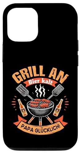 Grill Bier Papa Vatertag Familie Papa Grillen Für Männer Hülle für iPhone 12/12 Pro Grill Bier Papa Vatertag Familie Papa Grillen Für Männer Hülle für iPhone 12/12 Pro von Grill Bier Papa Vatertag Geschenkidee Familie