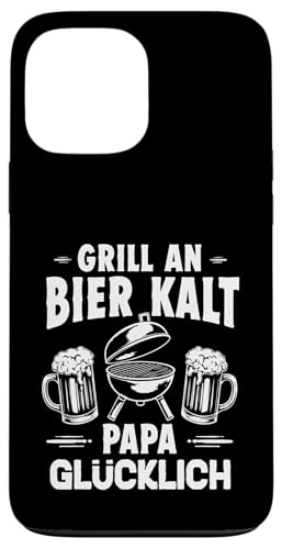Grill Bier Papa Vatertag Familie Papa Grillen Für Männer Hülle für iPhone 13 Pro Max von Grill Bier Papa Vatertag Geschenkidee Familie