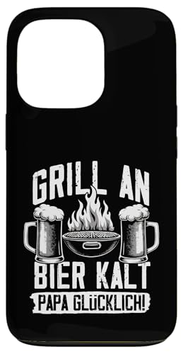 Grill Bier Papa Vatertag Familie Papa Grillen Für Männer Hülle für iPhone 13 Pro von Grill Bier Papa Vatertag Geschenkidee Familie