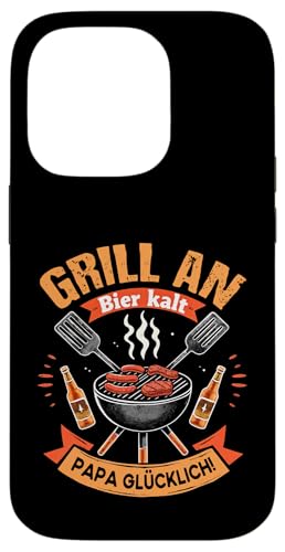 Grill Bier Papa Vatertag Familie Papa Grillen Für Männer Hülle für iPhone 14 Pro Grill Bier Papa Vatertag Familie Papa Grillen Für Männer Hülle für iPhone 14 Pro von Grill Bier Papa Vatertag Geschenkidee Familie