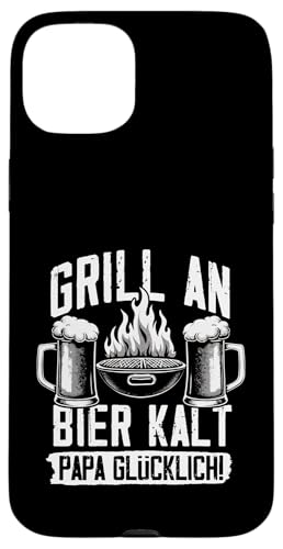 Grill Bier Papa Vatertag Familie Papa Grillen Für Männer Hülle für iPhone 15 Plus Grill Bier Papa Vatertag Familie Papa Grillen Für Männer Hülle für iPhone 15 Plus von Grill Bier Papa Vatertag Geschenkidee Familie
