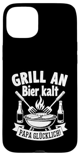 Grill Bier Papa Vatertag Familie Papa Grillen Für Männer Hülle für iPhone 15 Plus Grill Bier Papa Vatertag Familie Papa Grillen Für Männer Hülle für iPhone 15 Plus von Grill Bier Papa Vatertag Geschenkidee Familie